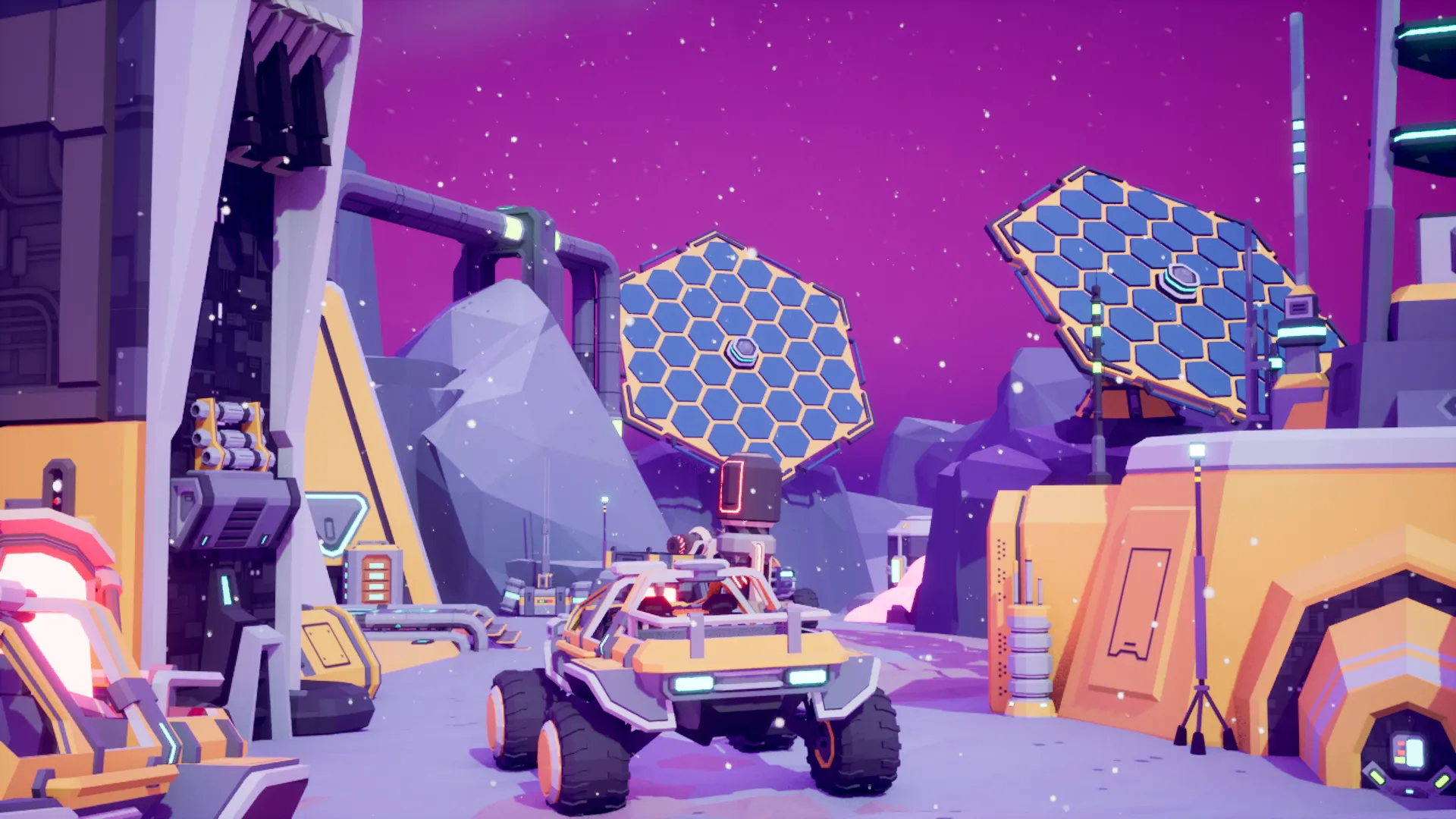 Research facility interior